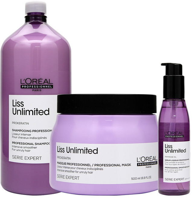 로레알 세리엑스퍼트 리스 언리미티드 3종세트, 1개, 1.5L