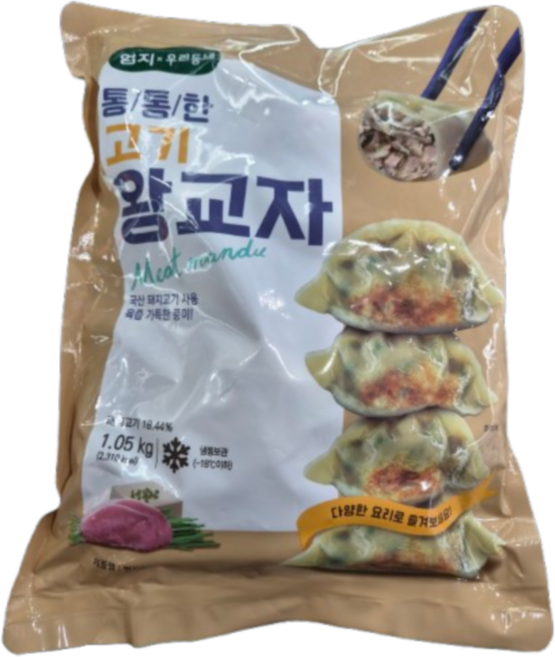 엄지척 새우왕교자만두 1.05kg 1개