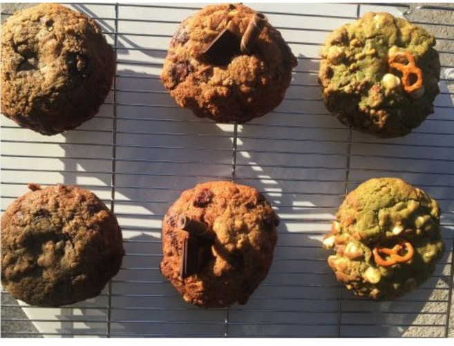 [쌀베이킹] 수제 쌀 르뱅쿠키/ 쿠키박스 결혼 돌 유치원 답례품 (No 밀가루), 제주말차, 2개, 120g