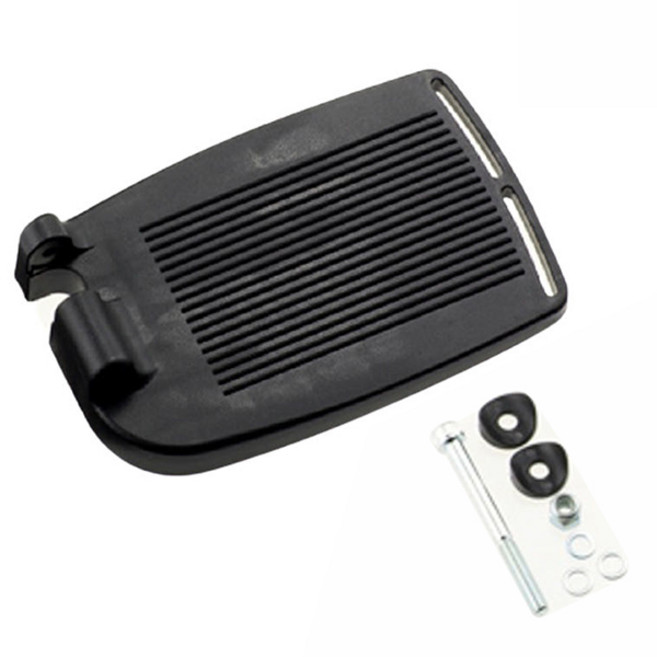 [미키코리아] 스틸 알루미늄 휠체어 소모품 발판 - 지름 17.5mm (낱개), 1개