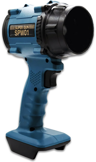 야누스 SPW-01 18V 마끼다 호환 휴대용 캠핑 송풍기 제설 낙엽 차량 청소 세차 충전 전동 슈퍼건 에어 청소기 제설기, 1개