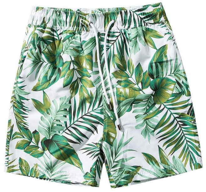 킴스브로 야자수 바캉스룩 해변 남자 수영복 비치웨어 이너팬츠