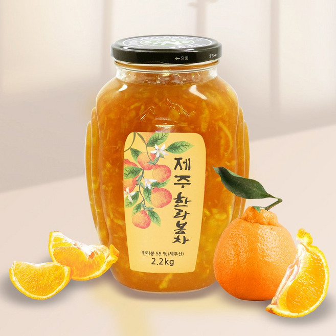 [1+1] (제주특산) 제주 한라봉차 2.2kg, 2개