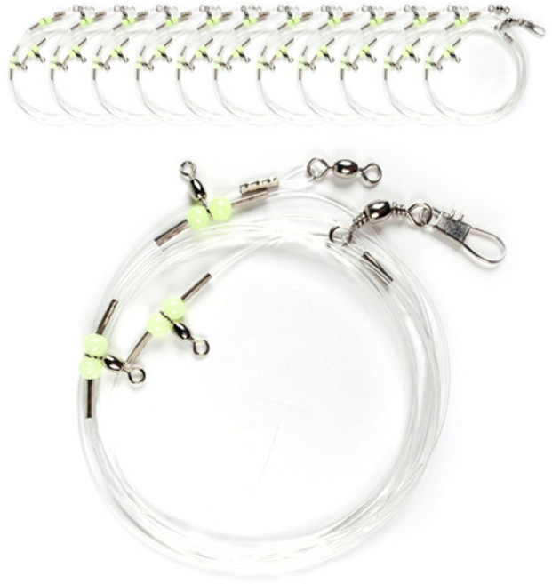 국산 수제 우럭 3단 선상 기둥줄 채비, 12개, 12개