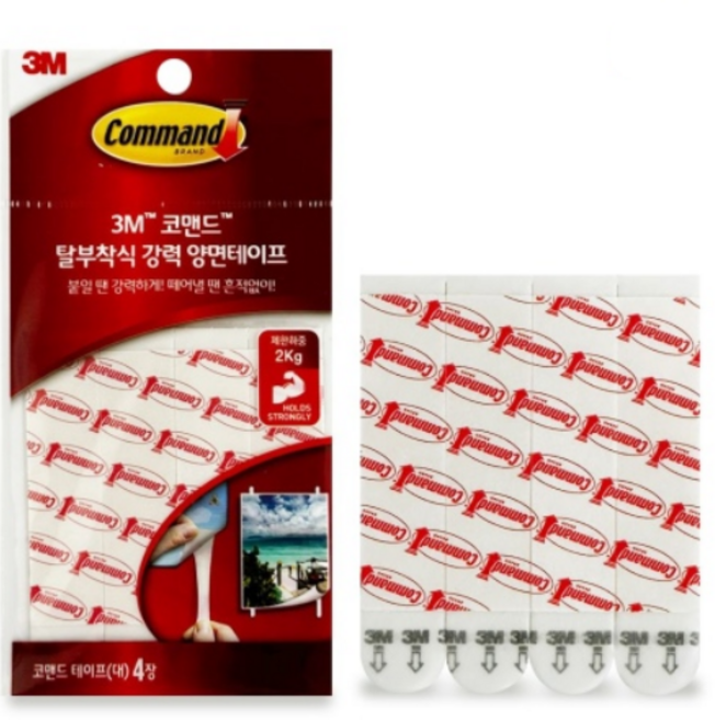 쓰리엠 코맨드 리필 테이프 대 4p, 21개
