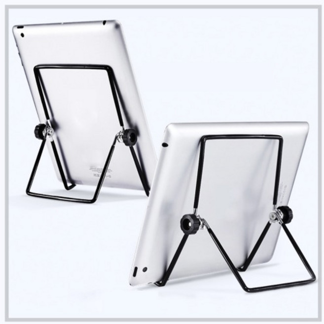 와이어 태블릿 독서대 책 거치대 태블릿정리대, 1) Large
