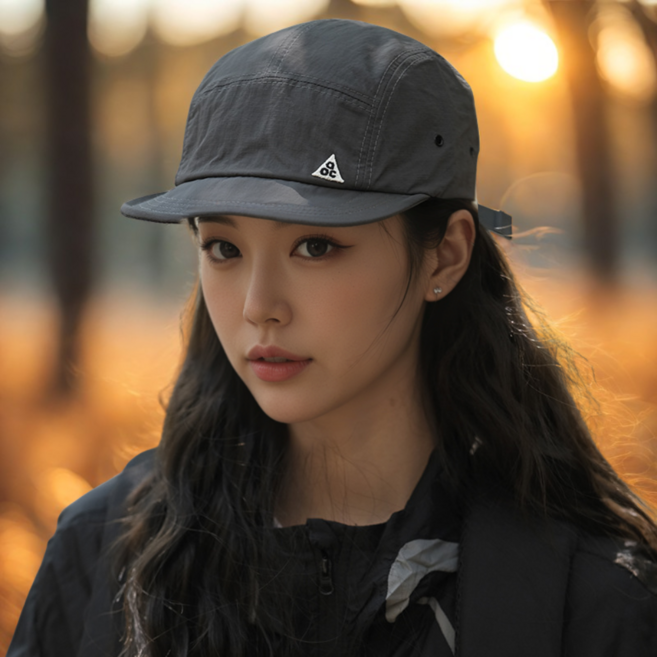 온피크 숏챙 스포츠 모자 트레일 등산 러닝 캠핑 OP-580, 그레이, 1개