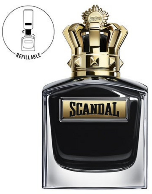 Jean Paul Gaultier Scandal Pour Homme Le Parfum Eau de Refillable, 150 ml, 150ml
