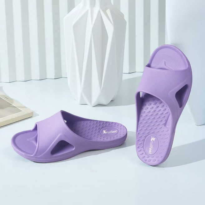 allfoot 足弓拖鞋 台灣足弓支撐拖鞋 輕便舒適耐磨 EVA材質, 丁香紫,22#(內長22cm)鞋長23.5cm