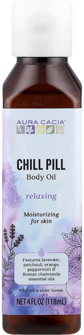 Aura Cacia 바디 오일 진정제 118ml(4fl oz) AUR-88536 - 쿠팡