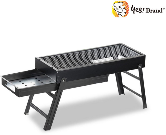예스브랜드 미니화로대 L사이즈 캠핑화로대 바베큐그릴 불멍화로대 캠핑그릴 화로, 1개