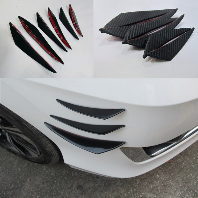 1set) 폴리카드 스포일러(6P 카나드윙 다름, 1개