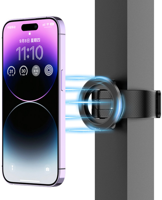 체리스팟 밴드형 BD 자석 스마트폰 거치대 헬스장 유모차 런닝 자전거, 1개, BD-35