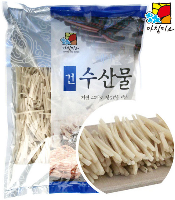 아침미소 쥐어채 1kg 국내가공, 단품, 1개