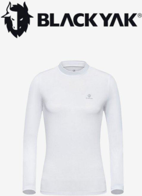 블랙야크 여성 아이스가드터틀넥베이스티 아웃도어 냉감 긴팔 반복티 1BYTSM4520