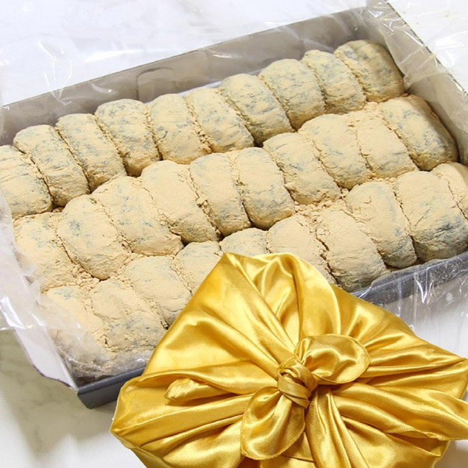 옥토끼방앗간 콩쑥개떡 단팥앙금 콩가루고물 쑥떡 찹쌀떡 50g 30구, 1세트, 1.5kg