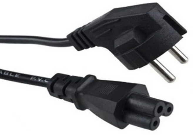 (티테크놀로지) 국산 노트북 전원 파워 3구 크로바케이블 (AC 220V) (벌크/0.5M), 1개