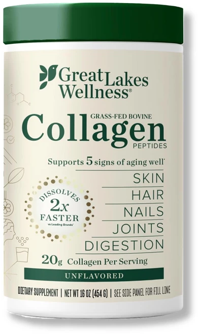 Great Lakes Gelatin 콜라겐 가수 분해물 단백질 파우더-454g(38회분), 1개, 454g - 쿠팡