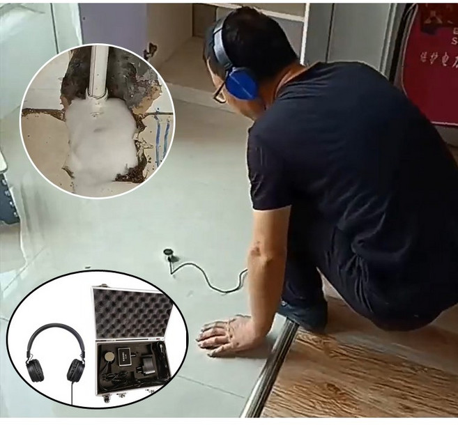 GMZZ 청음식 누수 탐지 장비 세트 누수탐지기 가정용 파이프 배관, 1세트