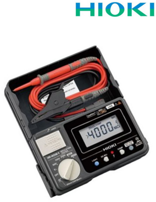 히오끼 디지털절연저항계 IR4051-10 메가 테스터기, 1세트