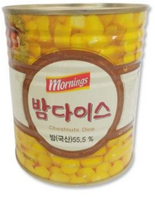모닝스 이홈베이킹 국내산 밤다이스, 865g, 1개