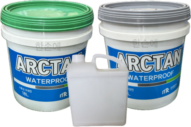 아크탄 친환경성 수용성 우레탄방수18kg 미래화학, 녹색, 1개, 18kg