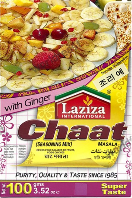 LAZIZA Chaat Masala (Spices) 100gLAZIZA Chaat Masala (Spices) 100g (향신료) 100g, 100g, 2개