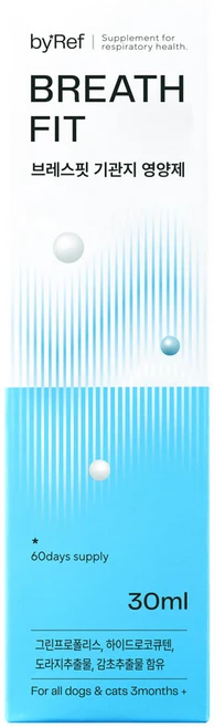 바이레프 뿌리는 브레스핏 호흡기 기침 영양제, 1개, 호흡기/기관지, 30ml - 쿠팡