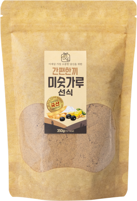 이소당 간편한끼 미숫가루 선식 350g (무가당), 1개