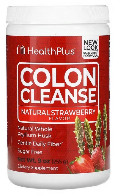 Health Plus Colon Cleanse 천연 딸기 맛 255g(9oz) HPI-11238, 255g, 1 - 쿠팡