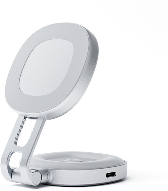 MagSafe 磁吸補光燈 冷暖雙色柔光, ALW - BCT - 16 皓月白 冷暖雙色*柔光不刺眼, 1個