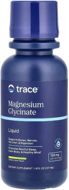트레이스 미네랄 액상형 마그네슘 글리시네이트 레몬 라임 맛 237ml (8fl oz), 1개 - 쿠팡