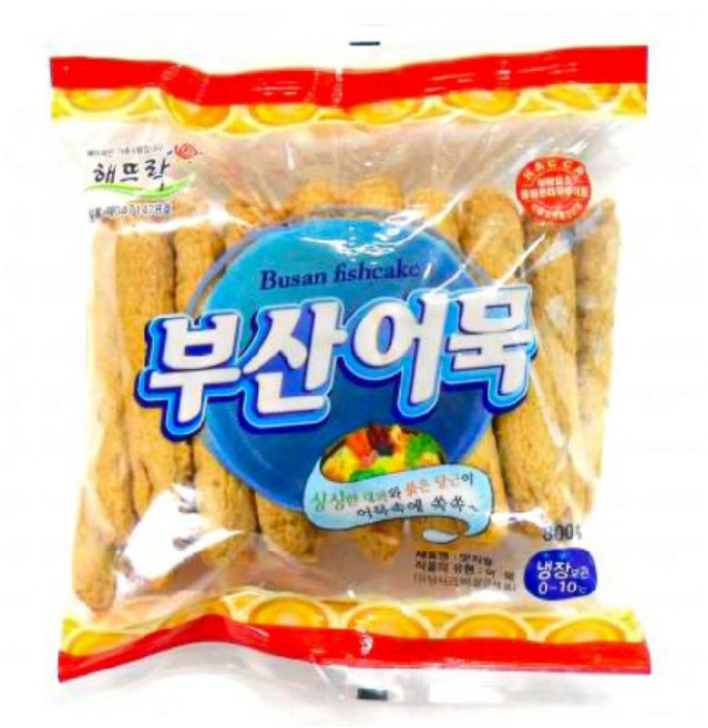 [해뜨락]부산어묵 봉어묵 800g 특왕대, 1개