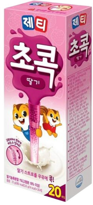 동서 제티 초콕 딸기맛 20개입, 3.6g, 1개