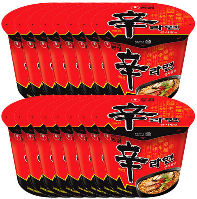 신라면 큰사발 한박스 (입), 16개