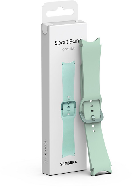 삼성 갤럭시워치 실리콘 스포츠 스트랩 밴드, 1개, 민트 S/M