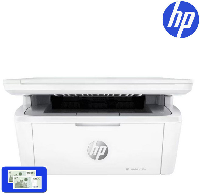 [신세계상품권 행사] HP M141w 흑백 레이저복합기 토너포함 인쇄+복사+스캔 /무선지원, 단품