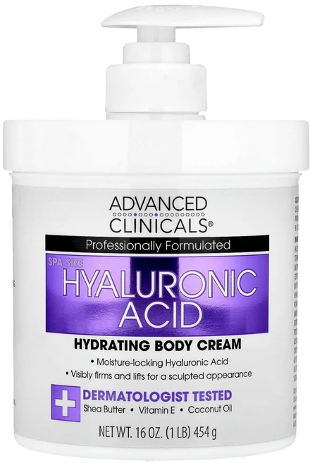 어드밴스드클리니컬스 히알루론산 바디크림 454g ADC-00960 - 쿠팡