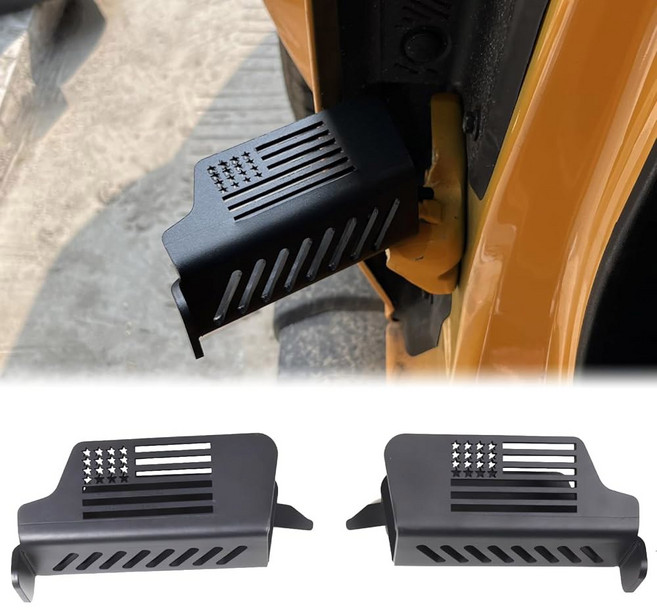 포드 브롱코 액세서리용 웨스트 싱제 2021년형 풋 페그 브롱코용 메탈 1쌍 깃발