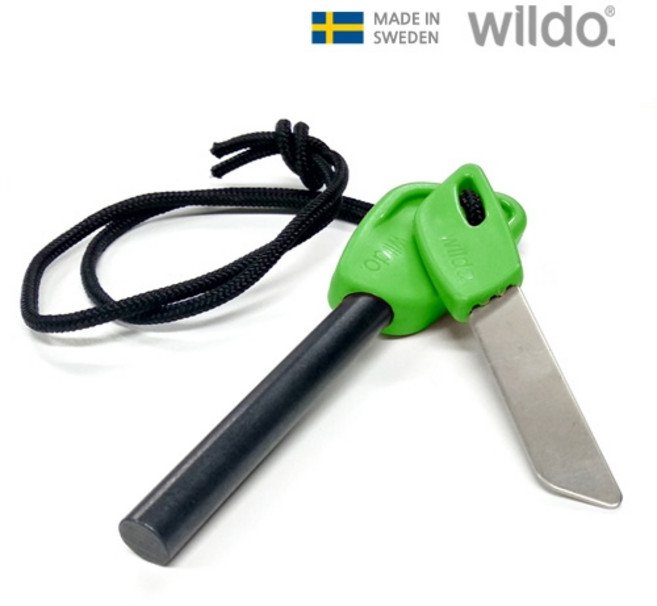 윌도 파이어스틸 L 캠핑 부싯돌 파이어스타터, 1개, 애플