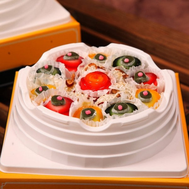 생일선물 아름다운그대에게 꽃떡케익 1호 / 빚고을, 1