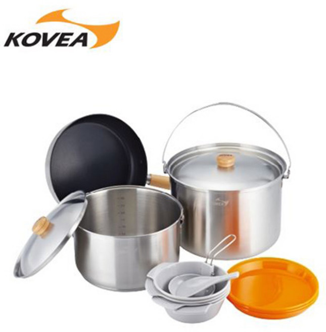 코베아코펠 디럭스스텐레스코펠XL 캠핑 스텐코펠, 단품, 1개