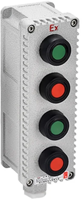 산업 방폭 방수 시작 정지 순간 10 AP푸시 버튼 스위치 컨트롤 박스 IP65 알루미늄 전기 정션 박스, 02 4 button