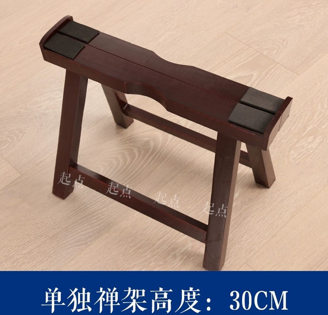 가야금 거문고 받침대 프레임 악기 좌식 거치대 휴대용 우드 보관대 스탠드 바닥 선반, C. 분리형 스탠드 30CM