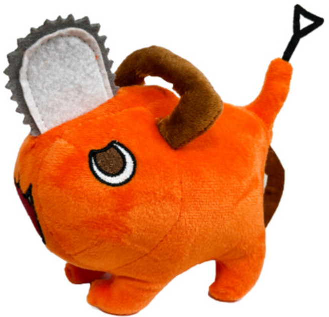 로앤제이 체인소맨 굿즈 포치타 인형, 1개, 10cm