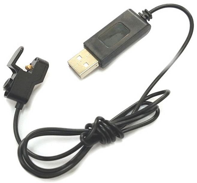 올칩 SYMA Z3 X23W 드론배터리용 USB 충전 케이블 3.7V 리튬폴리머, 1개, (X23) USB충전기