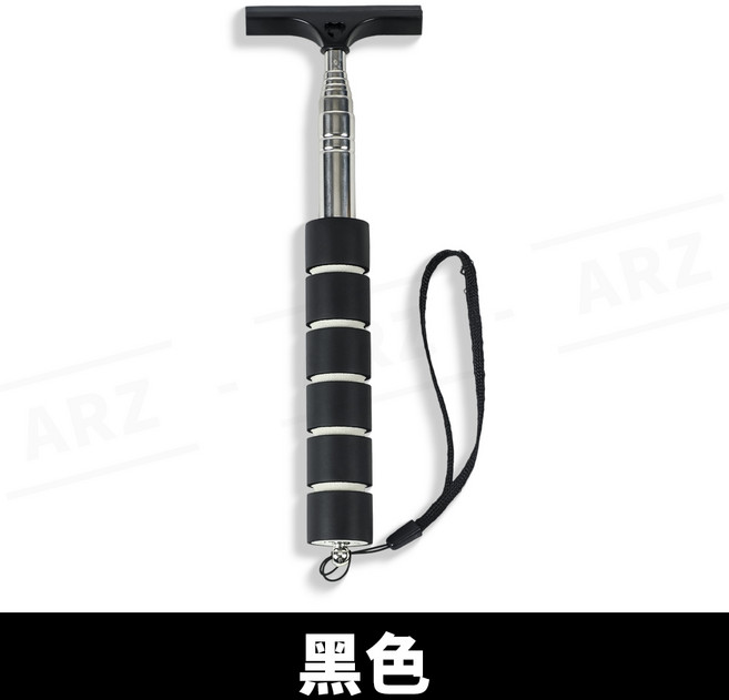 ARZ 後照鏡雨刮器 伸縮刮刀, 1個, 黑色