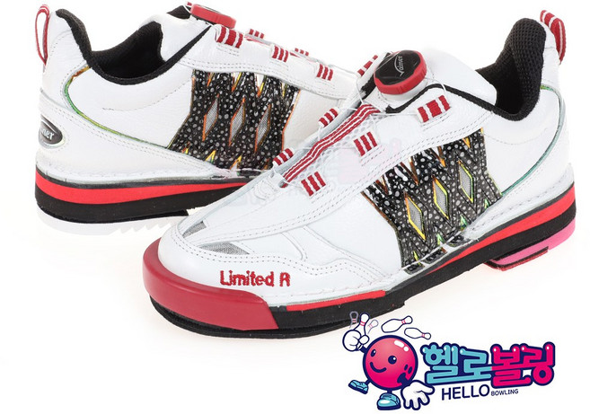 바이네르 멀티 다이얼 슈즈 리미티드 에디션 캥거루 탈부착 볼링화 [레드] / 구매시 브러시+탈취제+냄새제거제 증정