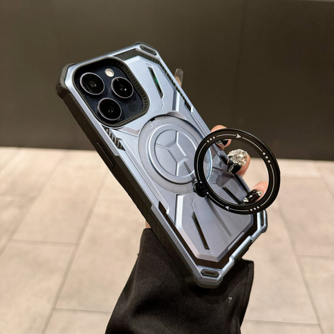 Rabbit Technolog 適用iPhone手機防摔殼 旋轉磁吸支架