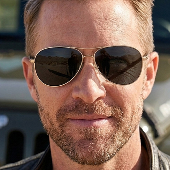 Jeep 지프 고선명 HD 편광 선글라스 A6256